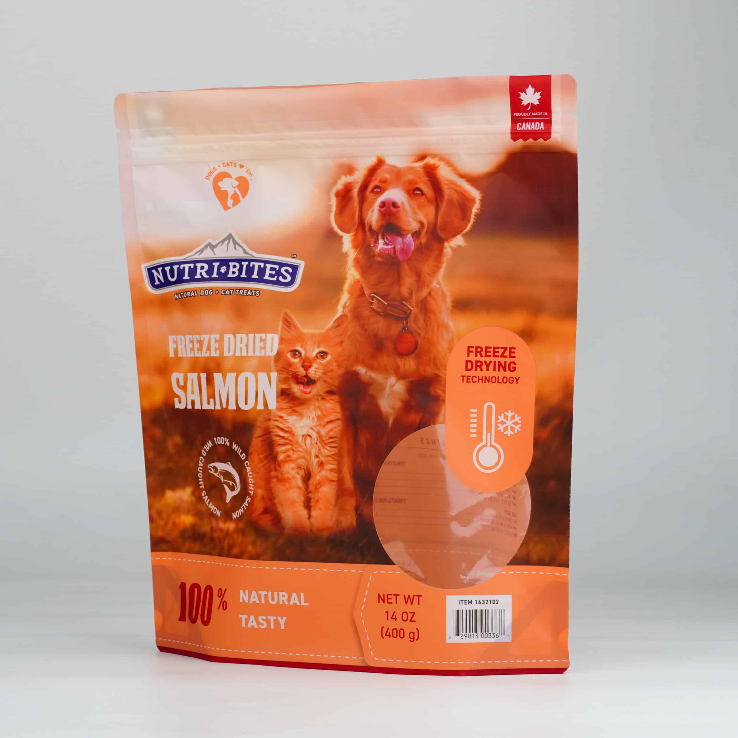 metal free dog food bag